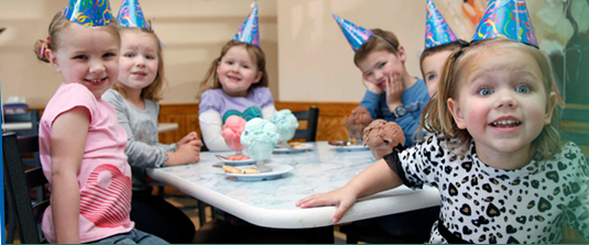 Birthday Parties | Leatherby's Family Creamery