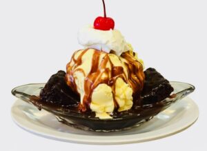Amy's Hot Fudge Brownie