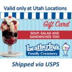 Utah Leatherby's Gift Cards